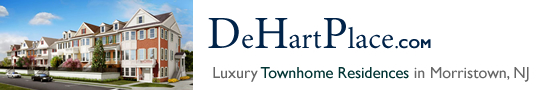 DeHart Place in Morristown NJ Morris County Morristown New Jersey MLS Search Real Estate Listings Homes For Sale Townhomes Townhouse Condos   De Hart Place   DeHartPlace